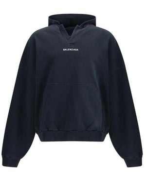 Balenciaga Hoodies - Blue