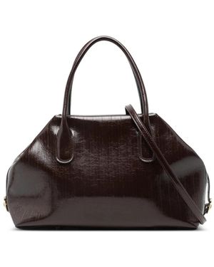 THEMOIRÈ Tassen ,Bruin ,Orvf Chopl Top-Handle Tas - Zwart