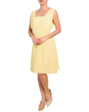 Nenette Short Dresses - Yellow