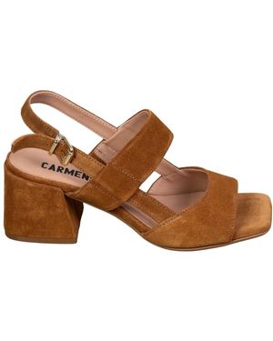 Carmens High Heel Sandals - Brown