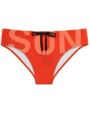 Sundek Slip Mare Logato - Rot
