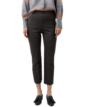 ODEEH Cropped Trousers - Zwart