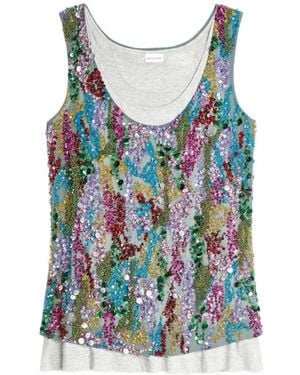 Dries Van Noten Sleeveless Tops - Blue