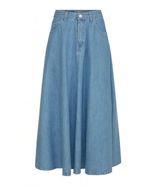 EMMA & GAIA Denim Skirts - Azul