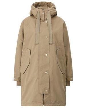 G Lab Oversized Parka Mit Stil Und Funktion - Natur