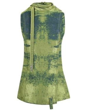 DIESEL Waistcoats - Green