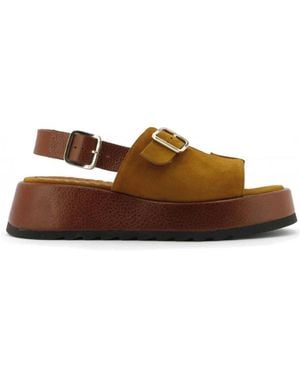 Chie Mihara Wedges - Marrone