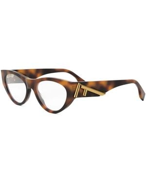 Fendi Glasses - Brown