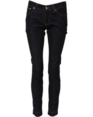 Dolce & Gabbana Skinny Fit Jeans - Black