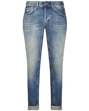 Dondup George 5 Pocket Jeans - Blauw