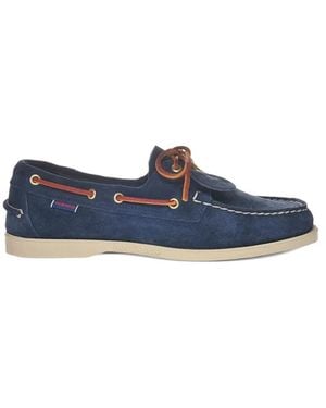 Sebago Portland Artisan Ox - Blau