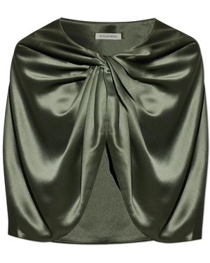 By Malene Birger Jassen ,Groen ,Polyester Pinlos Cape