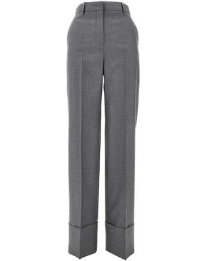 Valentino Wide Trousers - Grey