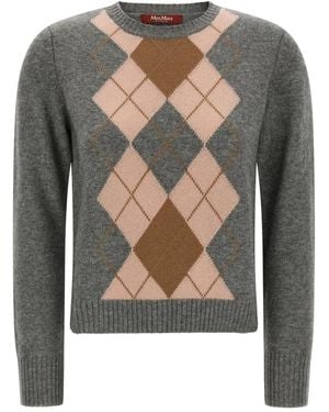 Max Mara Faraone Jersey - Grau