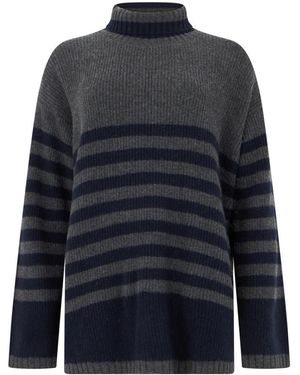 Moorer Cashmere Knitwear - Bleu