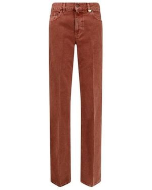 Chloé Rechte Jeans - Bruin