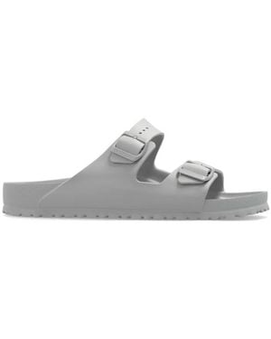 Birkenstock Arizona Eva Pantoletten - Weiß