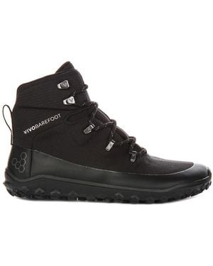 Vivobarefoot Lace-Up Boots - Black