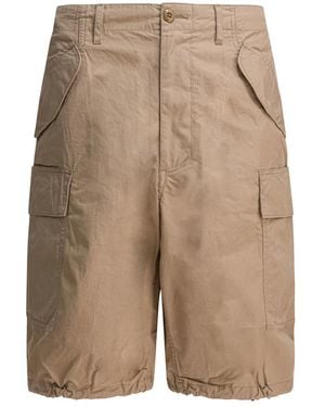 Beams Plus Bermuda Shorts Mit Cargotaschen - Natur