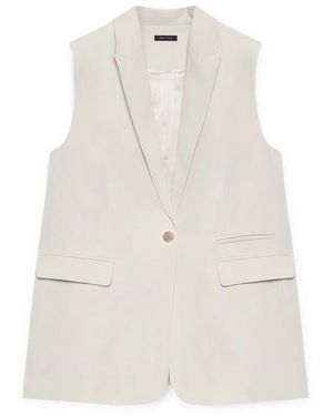 FIORELLA RUBINO Vests - Neutro
