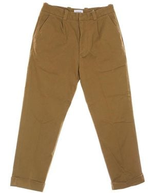 AMISH Slim-Fit Trousers - Brown