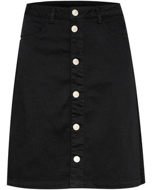 Cream Short Skirts - Nero