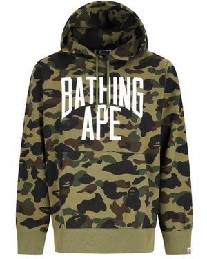 A Bathing Ape Hoodies - Verde