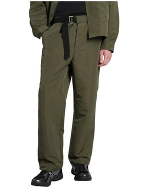 OAMC Straight Trousers - Verde