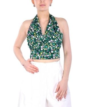 Weekend by Maxmara Sleeveless Tops - Green