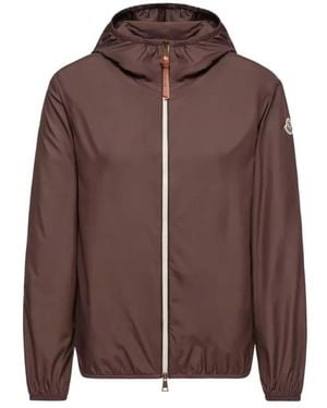 Moncler Light Jackets - Brown
