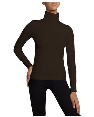 Wolford Long Sleeve T-Shirts - Black