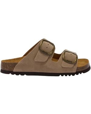 Scholl Sliders - Marron
