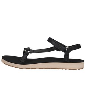 Teva Original Universal Slim Lea - Zwart