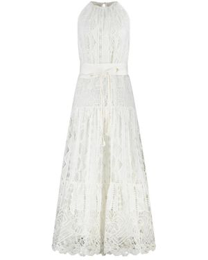Pinko Maxi Dresses - White