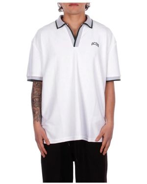 Gcds Polo Shirts - Bianco