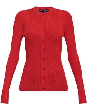 Dolce & Gabbana Cardigans - Rojo