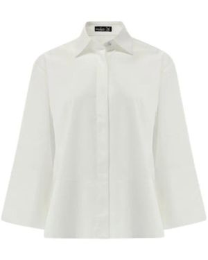 Van Laack Elegante Blouse Pelin - Wit