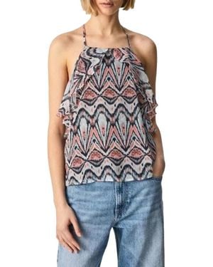 Pepe Jeans Sleeveless Tops - Blue