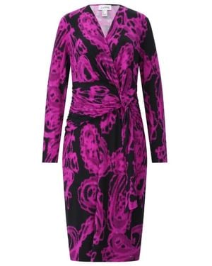 Joseph Ribkoff Midi Dresses - Purple