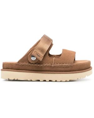 UGG Schoenen ,Bruin ,Leer Goldenstar Glide