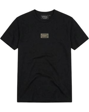 Versace Jeans Couture Metal Plate T-Shirt - Schwarz