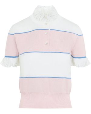 McQueen Round-Neck Knitwear - Rosa