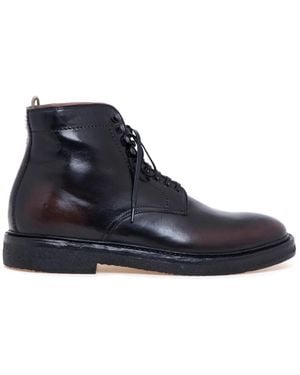 Officine Creative Lace-Up Boots - Blue