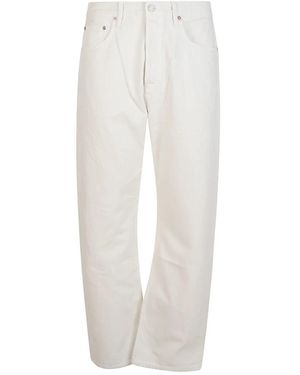 Agolde Wide Jeans - Blanc