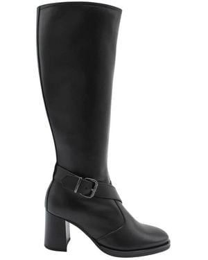 Nero Giardini Heeled Boots - Negro