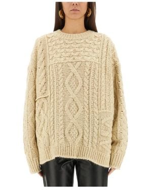 Isabel Marant Truien & Vesten ,Wol Deotille Trui - Naturel