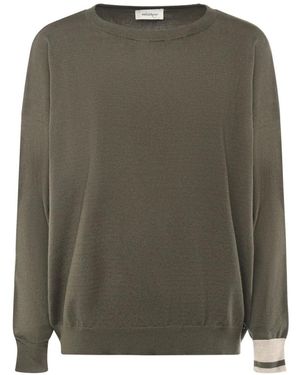 Ottod'Ame Round-Neck Knitwear - Vert