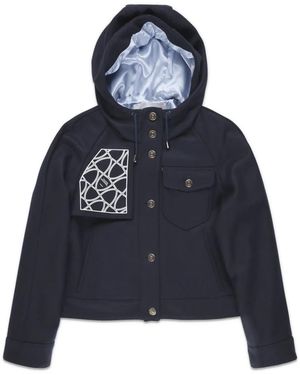 Philippe Model Jassen ,Blauw ,Wol Jas