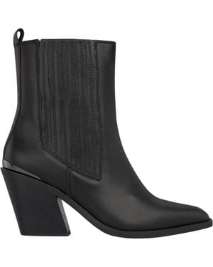 Alma En Pena. Cowboy & Biker Boots - Black