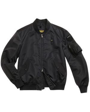 Blauer Bomber Jackets - Negro